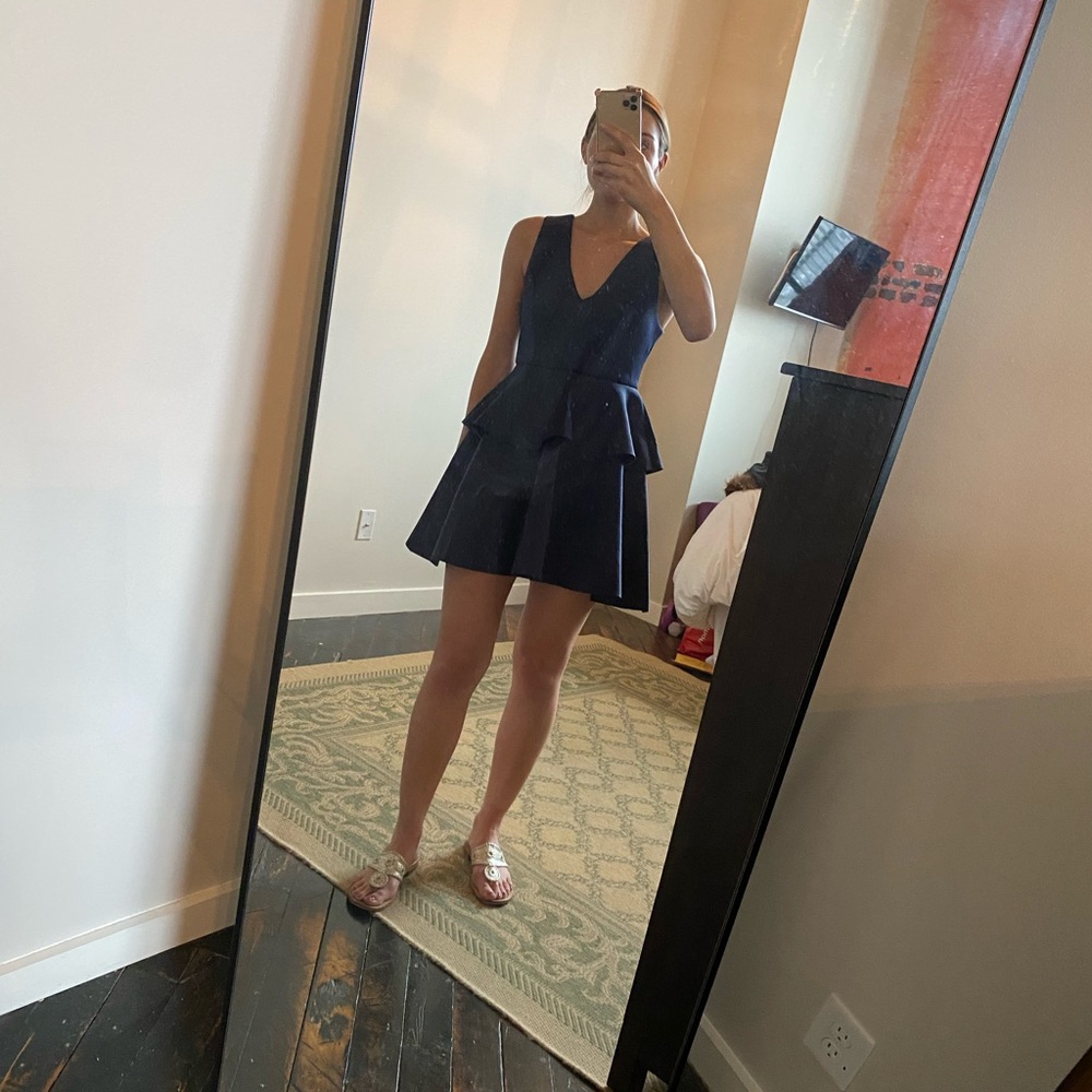 Altar'd State Navy Mini Dress